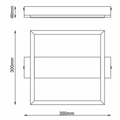 Luminaires Scandinaves-Luminaires Brilliant Plafonnier Brilliant Loneos LED Brun, Noir, 1 lumière