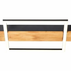 Luminaires Scandinaves-Luminaires Brilliant Plafonnier Brilliant Loneos LED Brun, Noir, 1 lumière