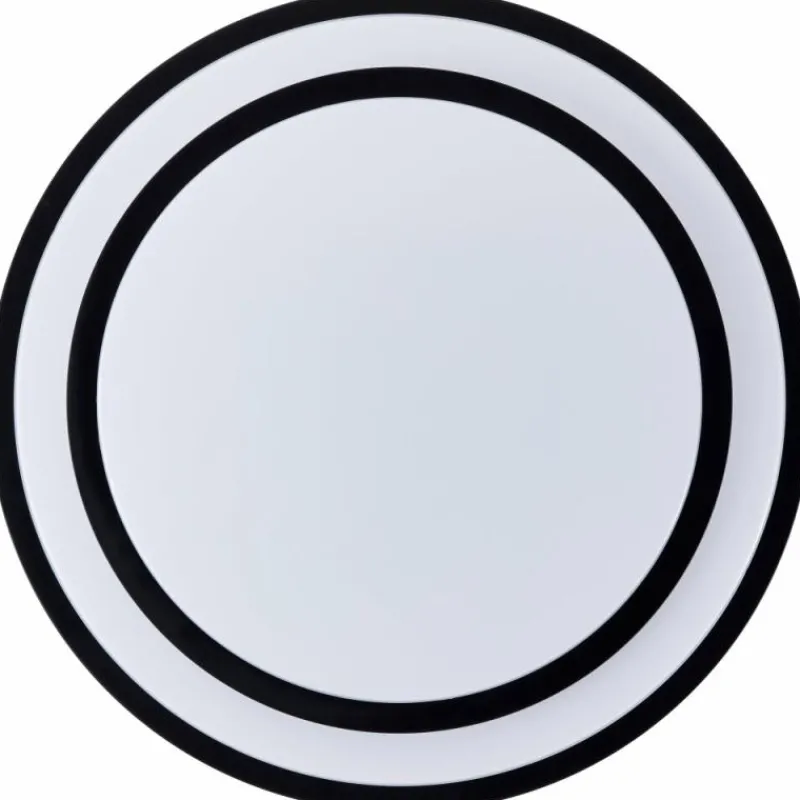 Luminaires Brilliant Plafonnier Brilliant Luciano LED Blanc, 1 lumière, Télécommandes* Éclairage Led