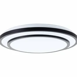 Luminaires Brilliant Plafonnier Brilliant Luciano LED Blanc, 1 lumière, Télécommandes* Éclairage Led