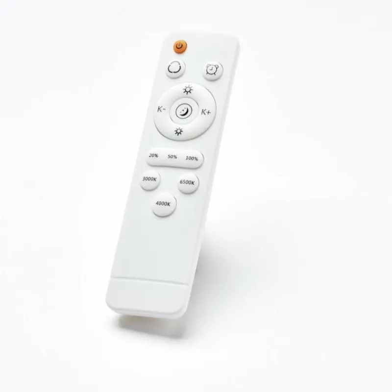 Luminaires Brilliant Plafonnier Brilliant Luciano LED Blanc, 1 lumière, Télécommandes* Éclairage Led