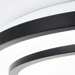 Luminaires Brilliant Plafonnier Brilliant Luciano LED Blanc, 1 lumière, Télécommandes* Éclairage Led