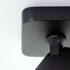 Luminaires Brilliant Plafonnier Brilliant Marty Noir, 2 lumières* Spots Et Projecteurs