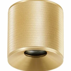 Lampes Dorées-Luminaires Brilliant Plafonnier Brilliant Marty LED Or, 1 lumière