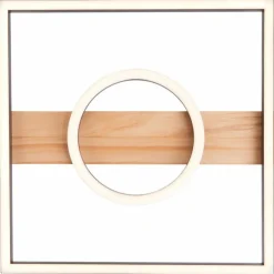 Lampes En Bois-Luminaires Brilliant Plafonnier Brilliant Maureen LED Écru, Noir, Blanc, 1 lumière