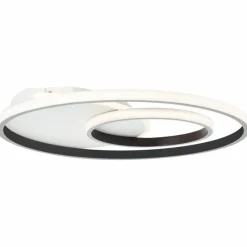 Lampes Industrielles-Luminaires Brilliant Plafonnier Brilliant Merapi LED Blanc, 1 lumière