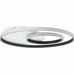 Lampes Industrielles-Luminaires Brilliant Plafonnier Brilliant Merapi LED Blanc, 1 lumière