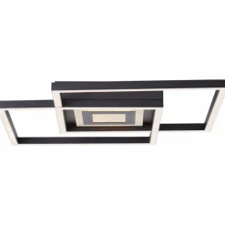 Lampes Industrielles-Luminaires Brilliant Plafonnier Brilliant Metis LED Noir, 1 lumière