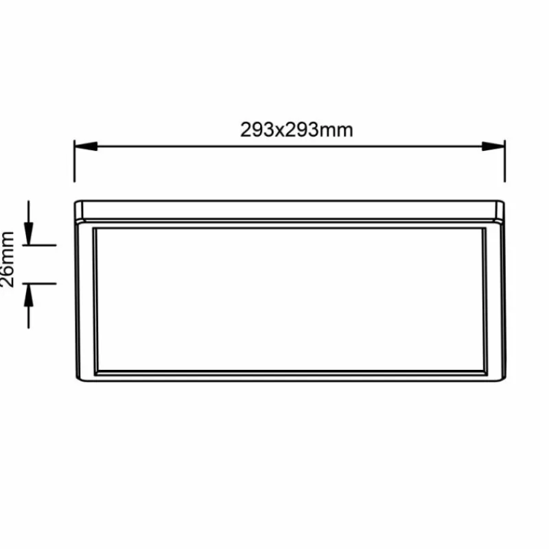 Luminaires Brilliant Plafonnier Brilliant Milton LED Noir, 1 lumière* Éclairage Led