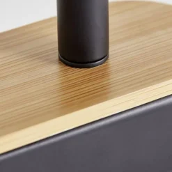 Luminaires Rustiques-Luminaires Brilliant Plafonnier Brilliant Niels Brun, Noir, 2 lumières