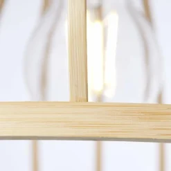 Style Boho-Chic-Luminaires Brilliant Plafonnier Brilliant Norah Noir, 1 lumière