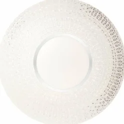 Luminaires Brilliant Plafonnier Brilliant Nunya LED Chrome, 1 lumière, Télécommandes* Éclairage Led