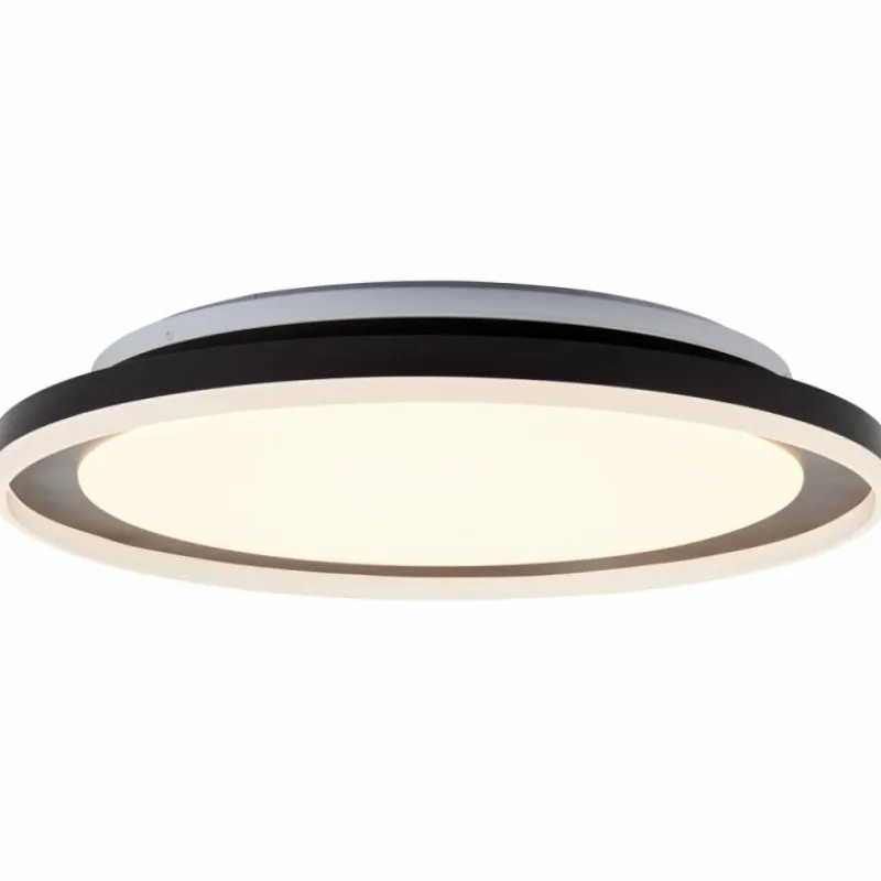 Lampes Industrielles-Luminaires Brilliant Plafonnier Brilliant Pederson LED Noir, 1 lumière