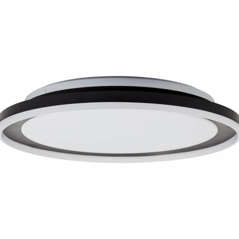 Lampes Industrielles-Luminaires Brilliant Plafonnier Brilliant Pederson LED Noir, 1 lumière