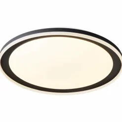 Luminaires Brilliant Plafonnier Brilliant Pederson LED Noir, Blanc, 1 lumière, Télécommandes* Éclairage Led