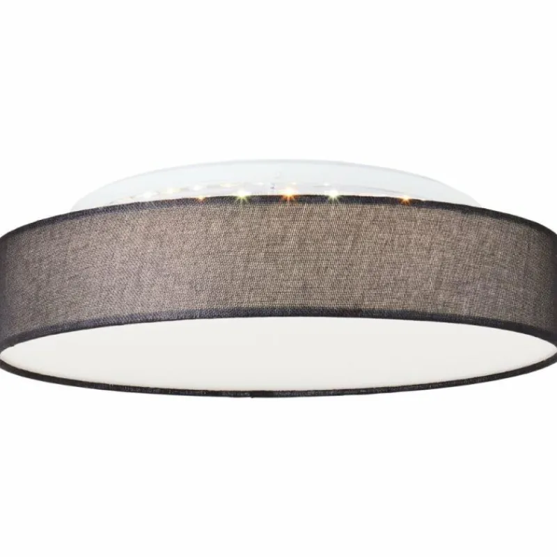 Luminaires Brilliant Plafonnier Brilliant Penley LED Blanc, 1 lumière, Télécommandes