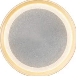 Lampes Dorées-Luminaires Brilliant Plafonnier Brilliant Quito LED Or, 1 lumière