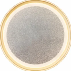 Lampes Dorées-Luminaires Brilliant Plafonnier Brilliant Quito LED Or, 1 lumière