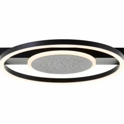 Luminaires Brilliant Plafonnier Brilliant Reno LED Noir, 1 lumière* Éclairage Led