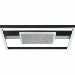 Luminaires Brilliant Plafonnier Brilliant Reno LED Noir, 1 lumière* Éclairage Led