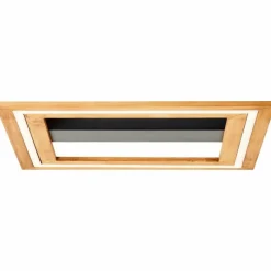 Luminaires Scandinaves-Luminaires Brilliant Plafonnier Brilliant Rhea LED Brun, Noir, 1 lumière