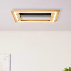 Luminaires Scandinaves-Luminaires Brilliant Plafonnier Brilliant Rhea LED Brun, Noir, 1 lumière