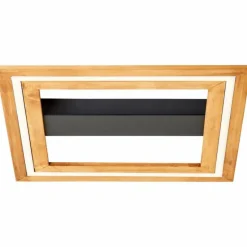 Luminaires Scandinaves-Luminaires Brilliant Plafonnier Brilliant Rhea LED Brun, Noir, 1 lumière