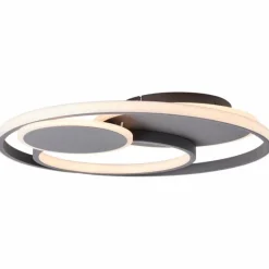 Lampes Industrielles-Luminaires Brilliant Plafonnier Brilliant Runda LED Gris, 1 lumière