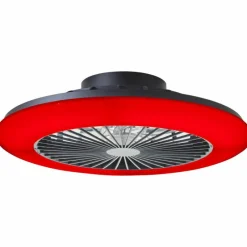 Luminaires Brilliant Plafonnier Brilliant Salerno LED Noir, 1 lumière, Télécommandes