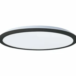 Luminaires Brilliant Plafonnier Brilliant Saltery LED Noir, Blanc, 1 lumière, Télécommandes, Changeur de couleurs* Éclairage Led