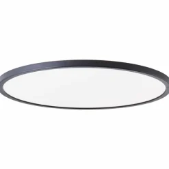 Luminaires Brilliant Plafonnier Brilliant Saltery LED Noir, Blanc, 1 lumière, Télécommandes, Changeur de couleurs* Éclairage Led