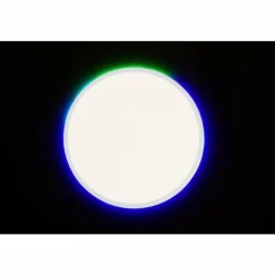 Luminaires Brilliant Plafonnier Brilliant Saltery LED Blanc, 1 lumière, Télécommandes, Changeur de couleurs* Éclairage Led