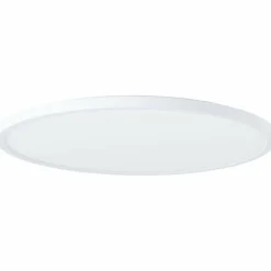 Luminaires Brilliant Plafonnier Brilliant Saltery LED Blanc, 1 lumière, Télécommandes, Changeur de couleurs* Éclairage Led