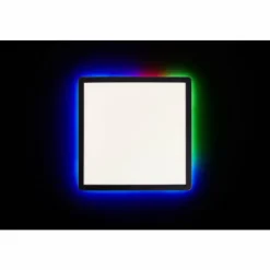 Luminaires Brilliant Plafonnier Brilliant Saltery LED Blanc, 1 lumière, Télécommandes, Changeur de couleurs* Éclairage Led