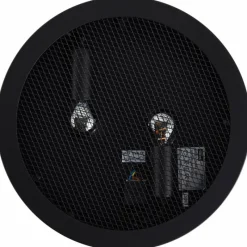 Luminaires Rustiques-Luminaires Brilliant Plafonnier Brilliant Sandros Noir, 2 lumières