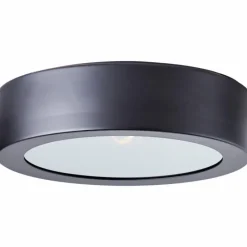 Luminaires Brilliant Plafonnier Brilliant Sandros Noir, 1 lumière