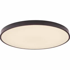 Luminaires Brilliant Plafonnier Brilliant Slimline Noir, Blanc, 1 lumière, Télécommandes, Changeur de couleurs* Plafonniers