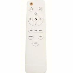 Luminaires Brilliant Plafonnier Brilliant Slimline Noir, Blanc, 1 lumière, Télécommandes, Changeur de couleurs* Plafonniers