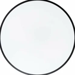 Luminaires Brilliant Plafonnier Brilliant Slimline LED Noir, 1 lumière, Télécommandes* Éclairage Led