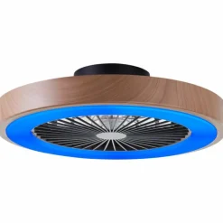 Luminaires Brilliant Plafonnier Brilliant Slimline LED Noir, 1 lumière, Télécommandes