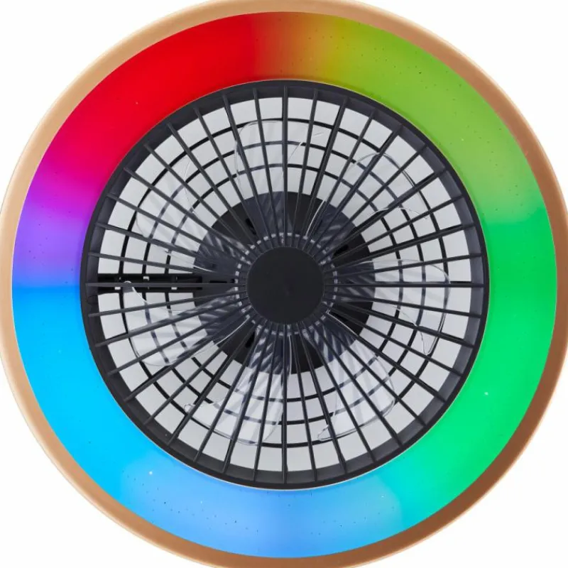 Luminaires Brilliant Plafonnier Brilliant Slimline LED Noir, 1 lumière, Télécommandes