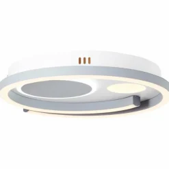 Lampes Industrielles-Luminaires Brilliant Plafonnier Brilliant Thekla LED Blanc, 1 lumière