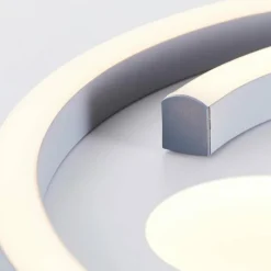 Lampes Industrielles-Luminaires Brilliant Plafonnier Brilliant Thekla LED Blanc, 1 lumière