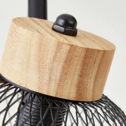 Luminaires Rustiques-Luminaires Brilliant Plafonnier Brilliant Thuy Noir, 2 lumières