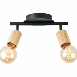 Luminaires Scandinaves-Luminaires Brilliant Plafonnier Brilliant Tiffany Écru, Noir, 2 lumières