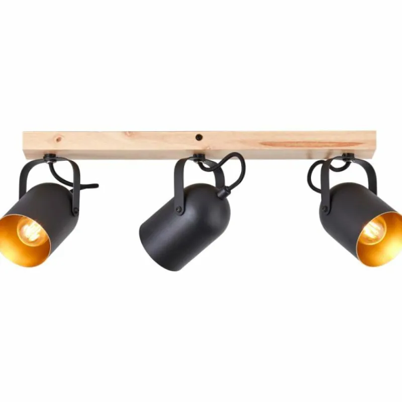 Luminaires Rustiques-Luminaires Brilliant Plafonnier Brilliant Tronte Écru, 3 lumières