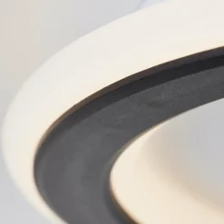 Luminaires Brilliant Plafonnier Brilliant Vegas LED Noir, Blanc, 1 lumière* Éclairage Led