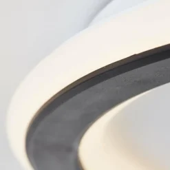 Luminaires Brilliant Plafonnier Brilliant Vegas LED Noir, Blanc, 1 lumière* Éclairage Led