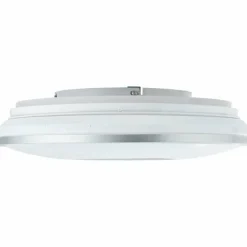 Luminaires Brilliant Plafonnier Brilliant Visitation LED Argenté, 1 lumière, Télécommandes, Changeur de couleurs* Éclairage Led