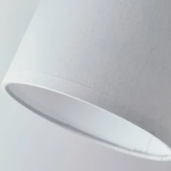 Lampes En Tissu-Luminaires Brilliant Plafonnier Brilliant Vonnie Gris, Bois clair, 2 lumières